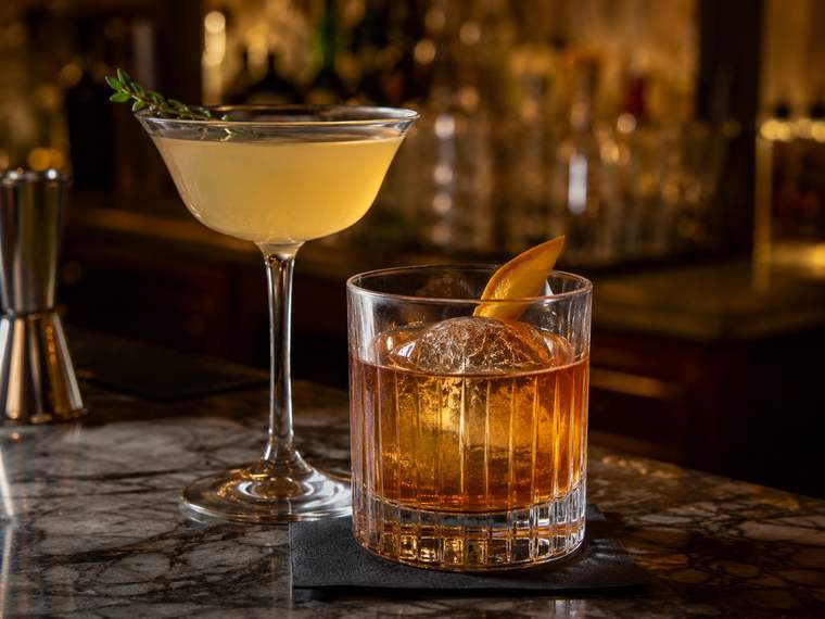 Illustrative signature cocktails