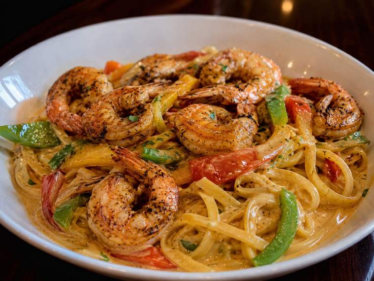 Jerk Shrimp Rasta Pasta